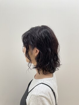 ミディアムパーマ