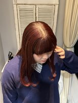 ザザ 高田馬場(ZA/ZA)&nbsp;秋冬推しカラー！暖色レッドブラウン