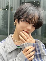 ラボヌールヘアー オリビエ 北千住店(La Bonheur hair Olivier)&nbsp;マッシュショート／無造作スタイリング