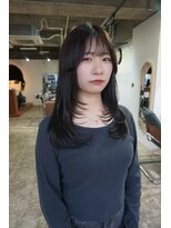 ニードジェリコ(NEED JERICHO)&nbsp;結べるレイヤーカットにアッシュブラウン