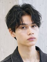 テン 心斎橋(tenn.)&nbsp;フェザーショートフェザーパーマニュアンスパーマショートヘア