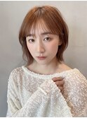 イメチェン/ハッシュボブ/ミニボブレイヤー/韓国顔周り/原宿