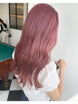 マジコ 梅田(Magico) ダブルカラー/ケアブリーチ/ミルクティーベージュ/レイヤー/梅田