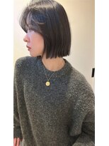 ヘアーサロンハラダ 島田店(HAIR SALON Harada ) 切りっぱなしボブ