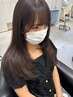 顔周りカット+前髪縮毛矯正￥7980