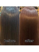 モンド ヘアクリエーション 西田店(monde hair creation)&nbsp;【monde】before × after × 髪質改善