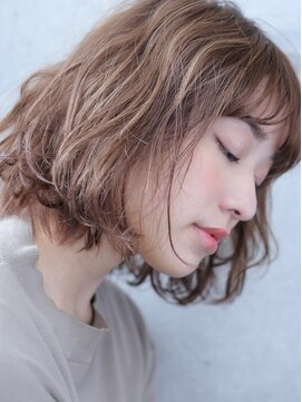 ドゥーア 代官山(Door) パステルウェーブボブ 1