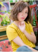 *+COVER HAIR+*…ニュアンスパーマ◎ふわっとミディa