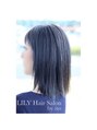 リリーヘアサロン(LILY hair salon)&nbsp;ハイライトを入れたブルージュカラー！