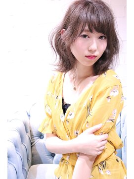 ホラン(HoLan) 【HoLan】くせ毛風ルーズカールxシアーグレージュ♪