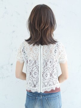 フーチー クーチー ヘッド ショップ 曽根本店(FUCHI KUCHI head shop) 柔らかでおさまりがいいミディアムウェーブ