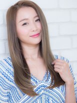 オーブ ヘアー ビーヴ 調布店(AUBE HAIR beve)&nbsp;落ち着いたストレートスタイル