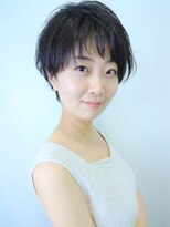 ラウンジ モリオ イケブクロ(Lounge MORIO Ikebukuro) 【morio池袋】大人可愛い前下がり透け感ショート♪