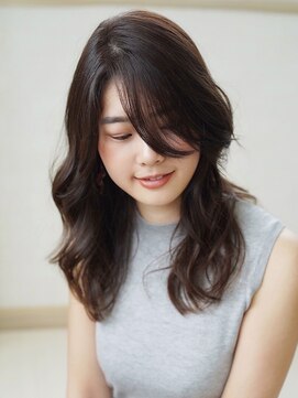 ヘアリゾート粋 ウナム 新宿東口店(enam) AVEDAカラー/暗髪☆ゆるっとウェーブ［新宿東口］