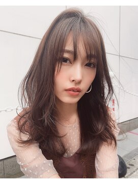 トリコ心斎橋(trico) 大人ナチュラル動くレイヤー×毛先だけパーマ