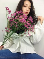 ラル 立川(lar)&nbsp;lar STYLE_オリーブベージュレイヤーカットウェットヘア