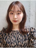 【DaVin中目黒】大人くびれボブ シースルーバング