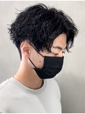 【L-MARK】 センターパート_ツイスパ