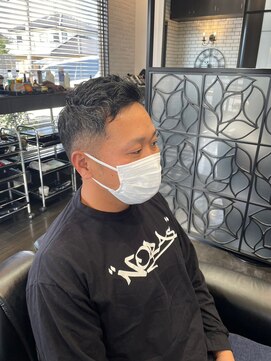 ヒロザバーバー(HIRO THE BARBER) フェード　宇部市/理容室/理容院/メンズカット