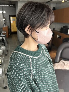 バーチョ(bacio) 20代30代40代◎小顔骨格矯正ショート【麻生/札幌ショート/白髪】