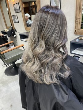 サニー 渋谷(SUNNY) グレーベージュショコラアッシュアッシュミルクティー