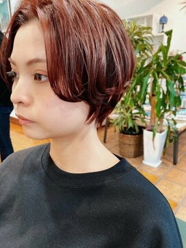 ロウバイレボ 柏(lou by revo) ショートボブ/ミニボブ/マッシュ/切りっぱなし/柏駅