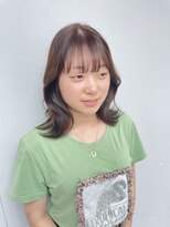 カリーナコークス 原宿 渋谷(Carina COKETH) グレー/インナーカラー/ダブルカラー/レイヤーカット/韓国風