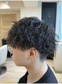 【明石】ツーブロックメンズツイストスパイラルパーマ