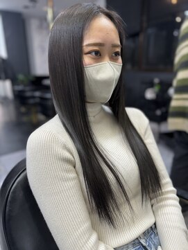 アローズ 久留米店(arose) 20代30代40代◎大人可愛い小顔無造作カールナチュラルアッシュ