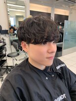 トニーアンドガイ 広尾店(TONI & GUY)&nbsp;シャドウパーマダークアッシュブラック