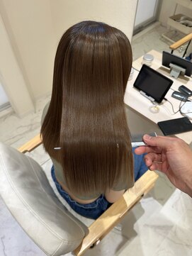 ジーナ 姪浜(Zina) [Zina西通り]髪質改善/シアーカラー/セミディ/酸性ストレート