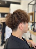 マッシュショート/ニュアンスパーマ