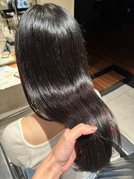 ニュートン(NEWTON) 透明感カラー20代30代髪質改善ハイライトインナーカラー立川