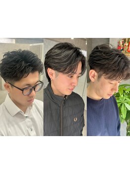 夜21時まで営業/完全マンツーマン施術◇お洒落で清潔感溢れる好印象ヘアに[メンズ/西中島南方徒歩3分]
