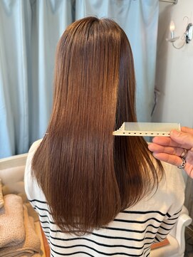 カシュカシュ(cache cache) 酸性ストレート縮毛矯正髪質改善用賀