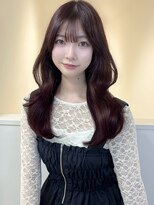 アイトーキョーエス 渋谷(AI TOKYO S)&nbsp;韓国レイヤーナチュラルレイヤーピンクブラウン顔まわり前髪