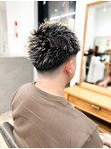 【メンズ★大名】スキンフェード×スパイキーショート×束感