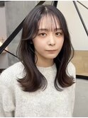 ナチュラル可愛い10代20代30代ふんわりミディアムくびれヘア