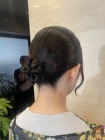 六本木美容室 西麻布店 個性的◎ネジネジアレンジ