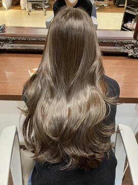 ナナナ パレナ 大津膳所店(nanana parena) 秋に映える♪髪質改善/艶髪/透明感ブラウンカラーで大人可愛く