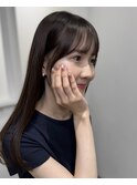 【miyon】韓国レイヤーカット×暗髪カラー×髪質改善