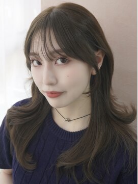 アミー 駒澤(Ammy komazawa) レイヤー/オリーブグレージュ/ミディアム/駒沢/三軒茶屋