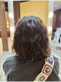 黒髪カタログ/クラゲヘアー/オリーブグレー/守谷すた