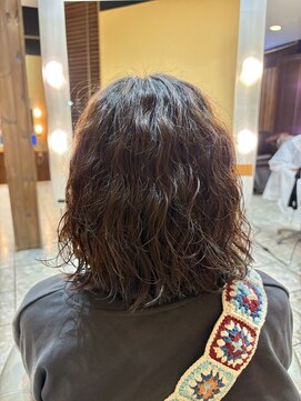 コノア スパーク(Conoah spark) 黒髪カタログ/クラゲヘアー/オリーブグレー/守谷すた