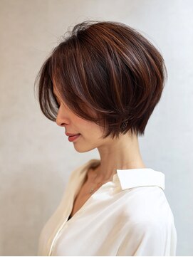 ロゴス 天王台南口店(LOGOS) 黒髪カタログ/クラゲヘアー/オリーブグレー/天王台