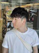 スウェル 船橋店(Swell) MEN’S HAIR/サーフカール/刈り上げセンターパート/船橋
