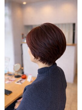 ナイアバイアヌエヌエ(naia by anuenue) 髪質改善カラー×ショート