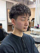 アイヴィー 池袋(IVY)&nbsp;池袋アップバングスパイキーショート◎[池袋メンズ美容室］