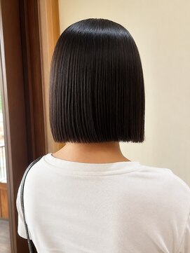 ココカラヘアー ニコ(cococara hair nico) 切りっぱなしボブ/髪質改善/トリートメント/ボブ/縮毛矯正