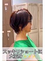 モールヘア 武庫之荘店(MOOL hair) 人気の丸みショートに!どんな髪質の方も一度ご相談ください♪